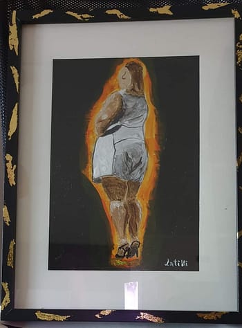 Donna in carne Pittura - Galleria d\'Arte Online Expositio con Artisti ed Opere Reali