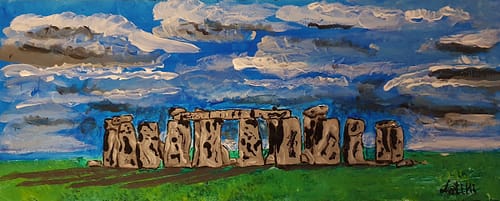 Stonehenge Pittura - Galleria d\'Arte Online Expositio con Artisti ed Opere Reali