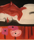 Blossom girl Pittura - Galleria d\'Arte Online Expositio con Artisti ed Opere Reali