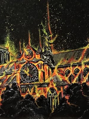 Notre Dame Pittura - Galleria d\'Arte Online Expositio con Artisti ed Opere Reali